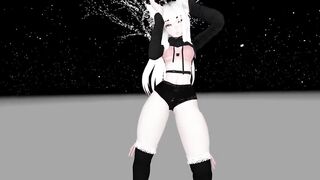 THICK ANIME GIRL GIVES EROTIC STRIPTEASE AND LAPDANCE
