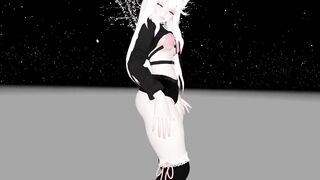 THICK ANIME GIRL GIVES EROTIC STRIPTEASE AND LAPDANCE