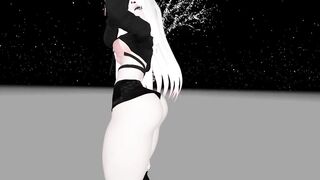 THICK ANIME GIRL GIVES EROTIC STRIPTEASE AND LAPDANCE