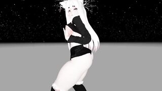 THICK ANIME GIRL GIVES EROTIC STRIPTEASE AND LAPDANCE