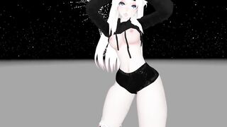 THICK ANIME GIRL GIVES EROTIC STRIPTEASE AND LAPDANCE