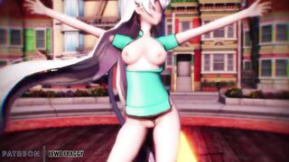 [MMD R-18] Honkai Impact - God Kiana Lamb [4k UNCENSORED HENTAI]