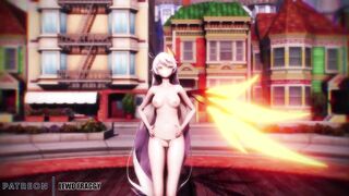 [MMD R-18] Honkai Impact - God Kiana Lamb [4k UNCENSORED HENTAI]