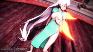 [MMD R-18] Honkai Impact - God Kiana Lamb [4k UNCENSORED HENTAI]