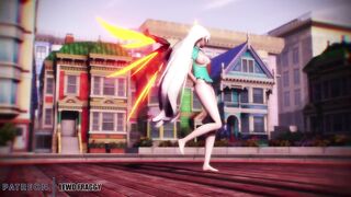 [MMD R-18] Honkai Impact - God Kiana Lamb [4k UNCENSORED HENTAI]