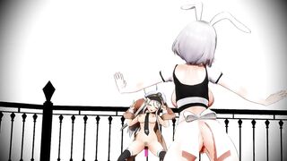 Mmd 3D Hentai Sirius シリアス　トゥーン調 Fuck Hard until she Cum