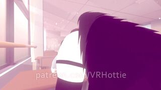 Teen Cat Girl Student Gets Nude & Face Rides you with Hidden Vibrator in Class POV Lap Dance