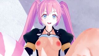 Milim Nava Tensei Ara Slime Datta Ken 3D HENTAI 4/6