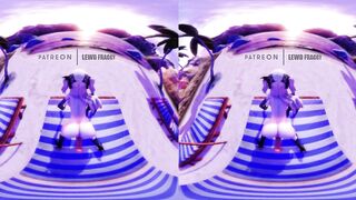 Genshin Impact - Fischl Sunset Sensual Sex [VR UNCENSORED HENTAI 4K]