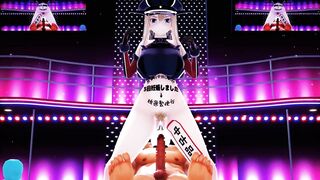 Mmd she will make you Cum Hard until you Fade