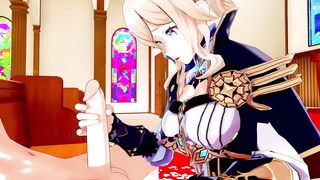 JEAN Genshin Impact 3D HENTAI 1/7