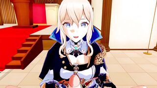 JEAN Genshin Impact 3D HENTAI 1/7