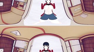 [VR 360 4K] Suguha Kirigaya Sword Art Online Touching Boobs