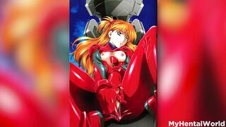 Evangelion Asuka Langley Hentai Porn best Compilation Fuck 2