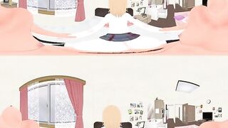 [VR 360 4K] Iroha Isshiki Play with Nipple and Doggy Style