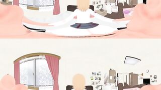 [VR 360 4K] Iroha Isshiki Play with Nipple and Doggy Style
