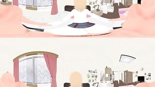 [VR 360 4K] Iroha Isshiki Play with Nipple and Doggy Style