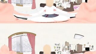 [VR 360 4K] Iroha Isshiki Play with Nipple and Doggy Style