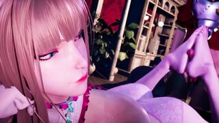 Hentai Step Sister - Foot Fucking - Japanese Hentai Game