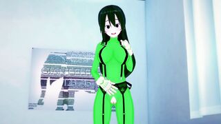 Tsuyu Asui masturbate for you