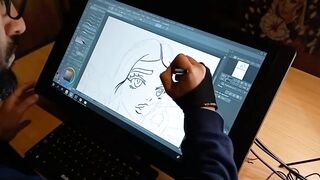 Violet Myers Fan Art Hentai speed painting (Time-Lapse) by Rumania