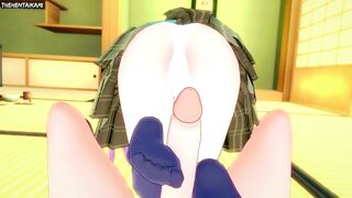 Hentai POV Feet Akashiya Moka Outer Rosario + Vampire