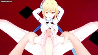 Hentai POV Feet Lumine Genshin Impact