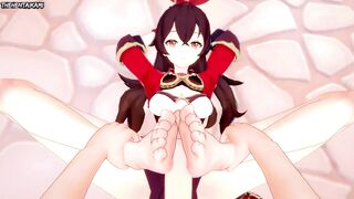 Hentai POV Feet Genshin Impact Amber