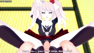 Hentai POV Feet Mukuro Ikusaba Dressed as Junko Enoshima Danganronpa