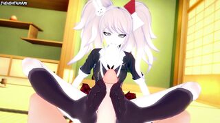 Hentai POV Feet Mukuro Ikusaba Dressed as Junko Enoshima Danganronpa