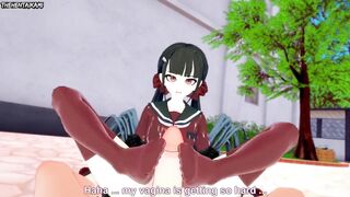 Hentai POV Feet Maki Harukawa Danganronpa