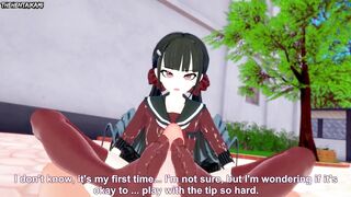 Hentai POV Feet Maki Harukawa Danganronpa