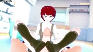 Hentai POV Feet Mahiru Koizumi Danganronpa