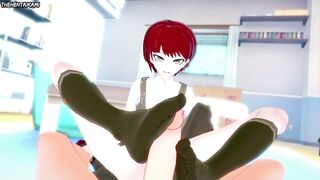 Hentai POV Feet Mahiru Koizumi Danganronpa