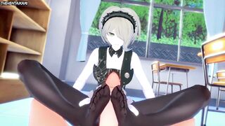 Hentai POV Feet Kirumi Tojo Danganronpa