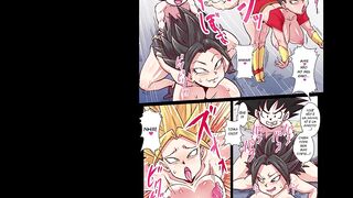 Orgy with all the hotties of DBZ Bulma, Chichi, Android 18, Videl, Kale and Caulifla
