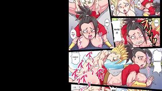 Orgy with all the hotties of DBZ Bulma, Chichi, Android 18, Videl, Kale and Caulifla