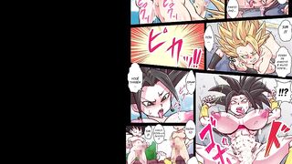 Orgy with all the hotties of DBZ Bulma, Chichi, Android 18, Videl, Kale and Caulifla