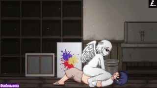 Another ghost girl jumps on me and fucks me hard making me cum Hentai Games Gallery P13 W Sound
