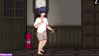 Another ghost girl jumps on me and fucks me hard making me cum Hentai Games Gallery P13 W Sound