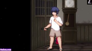Another ghost girl jumps on me and fucks me hard making me cum Hentai Games Gallery P13 W Sound