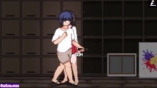 Another ghost girl jumps on me and fucks me hard making me cum Hentai Games Gallery P13 W Sound