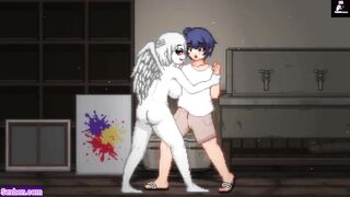 Another ghost girl jumps on me and fucks me hard making me cum Hentai Games Gallery P13 W Sound