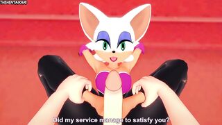 Hentai POV Feet Rouge The Bat Sonic the Hedgehog