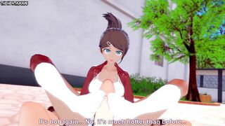 Hentai POV Feet Aoi Asahina Danganronpa