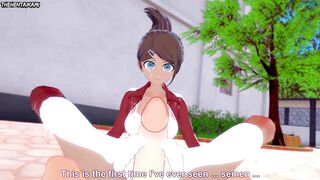 Hentai POV Feet Aoi Asahina Danganronpa