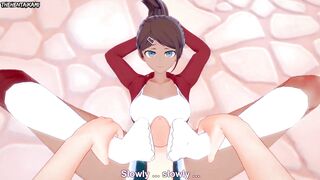 Hentai POV Feet Aoi Asahina Danganronpa
