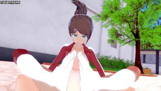 Hentai POV Feet Aoi Asahina Danganronpa