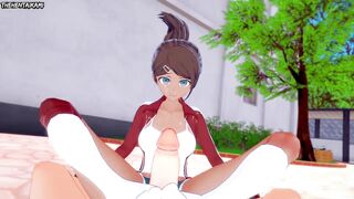 Hentai POV Feet Aoi Asahina Danganronpa