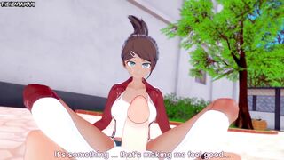 Hentai POV Feet Aoi Asahina Danganronpa